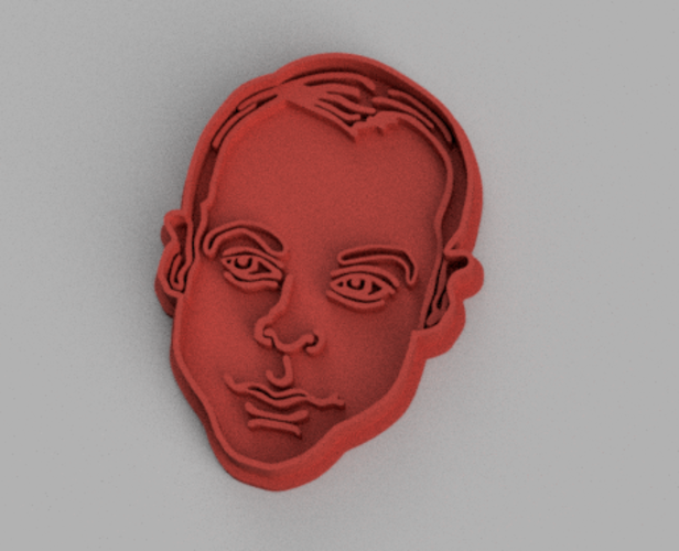 Sheldon Cooper Cookie Cutter | Big Bang Theory Cookie Cutter 3D Print 234909