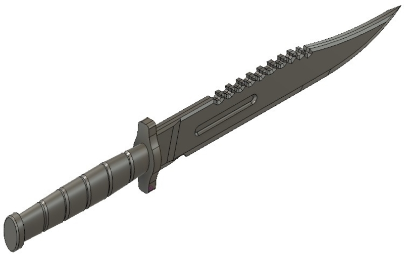 Fallout combat knife