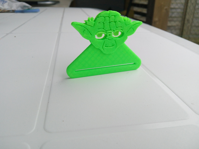 Paste pusher Yoda 3D Print 234977