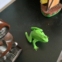 low poly toad - Thumbnail 1