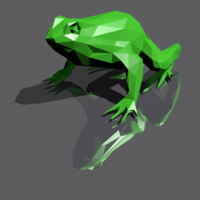 low poly toad - Thumbnail 5