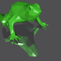 low poly toad - Thumbnail 6