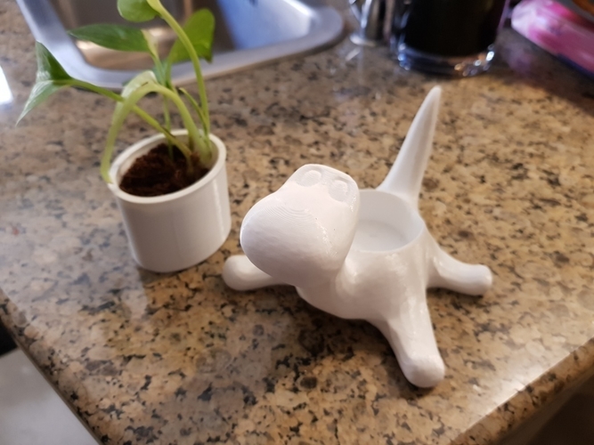 Dinosaur plant pot 3D Print 235034