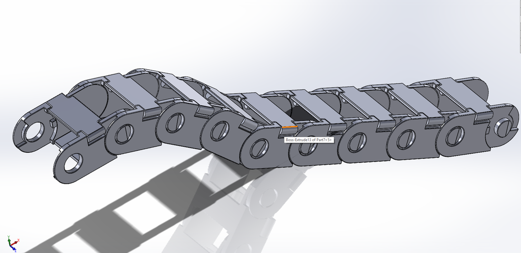 Cable Chain 3D Print 235083