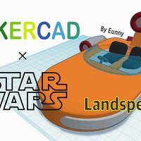 Simple Landspeeder with Tinkercad - Thumbnail 2