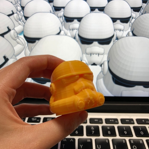 Simple Stormtrooper with Tinkercad 3D Print 235097