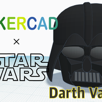 Simple Darth Vader with Tinkercad - Thumbnail 2