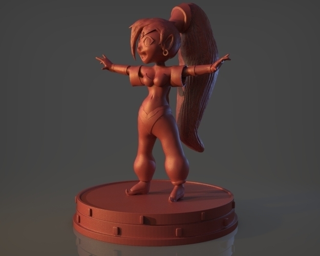 Shantae Figurine 3D Print 235106