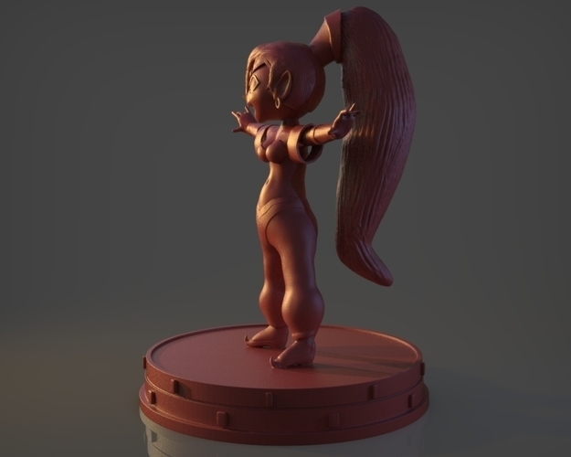 Shantae Figurine 3D Print 235107