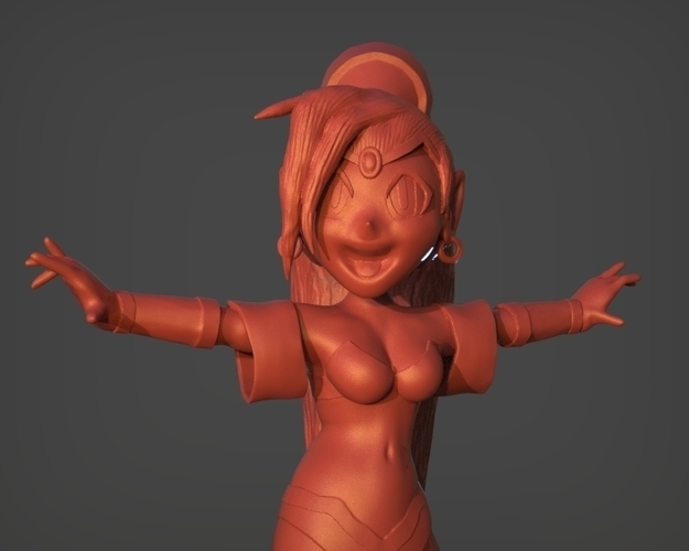 Shantae Figurine 3D Print 235112