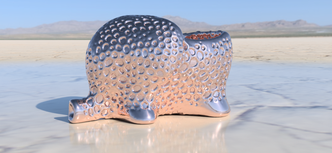 Elephant dryer (closed voronoi)