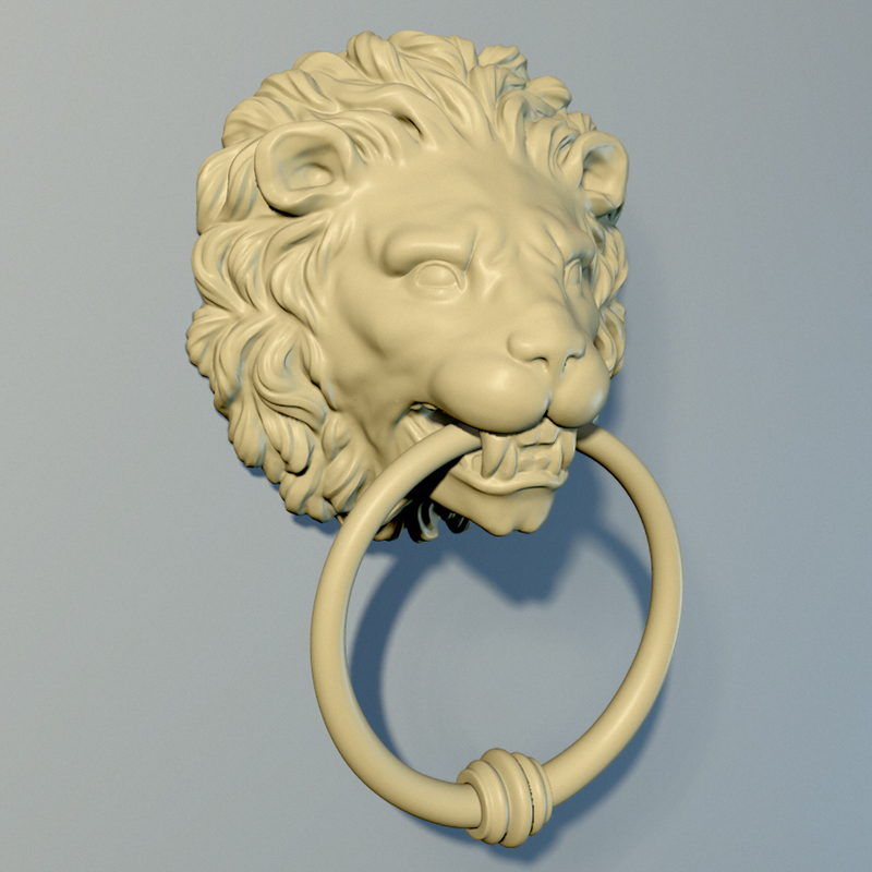 Lion Door knob
