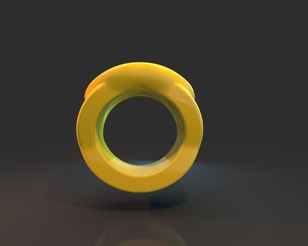 Yellow Lantern Power Ring 3D Print 235185