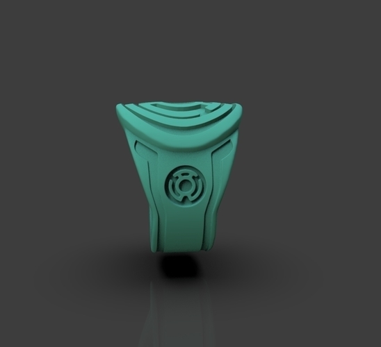Yellow Lantern Power Ring 3D Print 235190