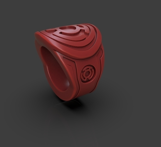 Yellow Lantern Power Ring 3D Print 235194