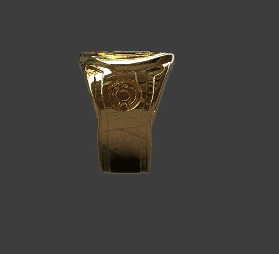 Yellow Lantern Power Ring 3D Print 235201