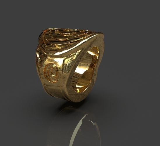 Yellow Lantern Power Ring 3D Print 235203