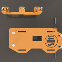 TRX4 Compact Battery Tray with Shift & Lock Servo Mount - Thumbnail 5