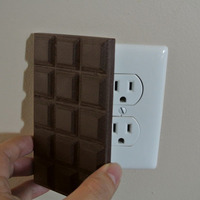 Chocolate outlet cover - Thumbnail 2