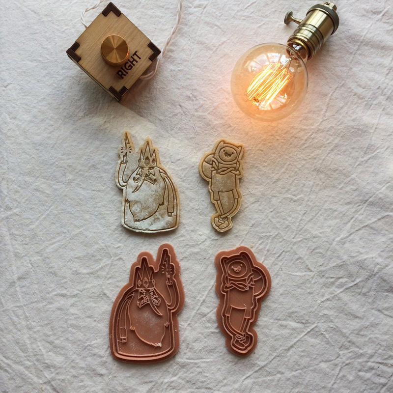 Adventure Time cookie cutter set
