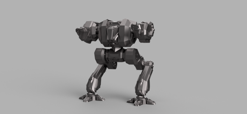 Battle Mech "Spartan" 