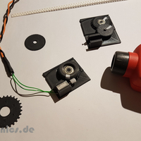 Small 3D Printed OpenPnp SMT Feeder Worm Gear Drive Test 3D Printing 235431
