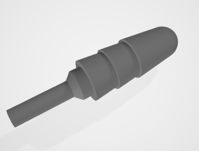 Vac-U-Lock Air Hammer Adapter 3D Print 235447