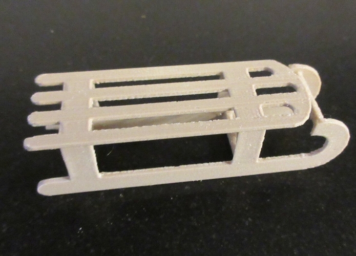 Miniature sledge in 1:12 3D Print 235451