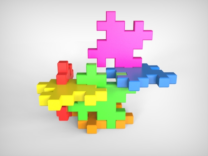 PUZZLE 3D Print 23549