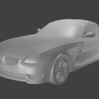 Small bmw z4 (2003) coupe 3D Printing 235636