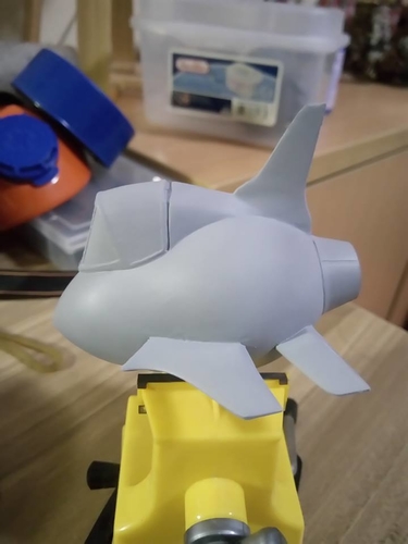 F-105 Thunderchief Eggplane by Ajerico Nino Suarez 3D Print 235653