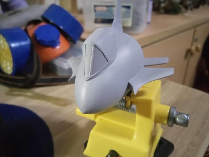 F-105 Thunderchief Eggplane by Ajerico Nino Suarez 3D Print 235654