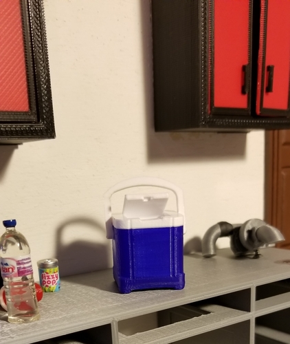 1Tenth Scale IceCube Mini Cooler 3D Print 235663