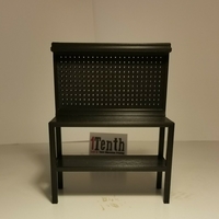 1Tenth Scale Pegboard Workbench - Thumbnail 2