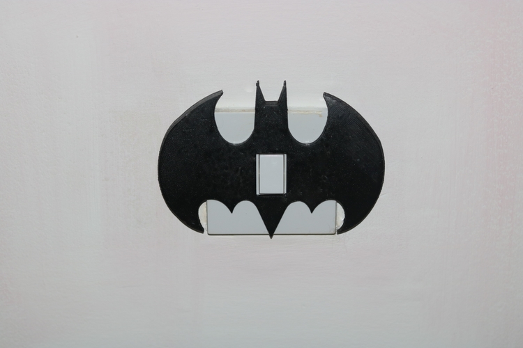 Batman Light switch cover 3D Print 235674