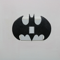 Small Batman Light switch cover 3D Printing 235674