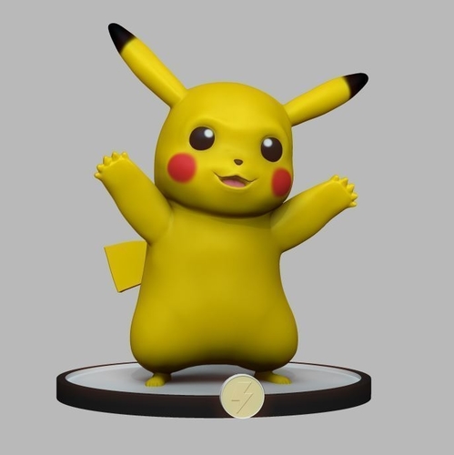 Pikachu 3D Print 235693