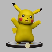 Small Pikachu 3D Printing 235693