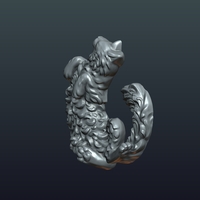 Cat bas-relief - Thumbnail 6