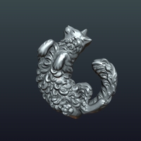 Cat bas-relief - Thumbnail 8