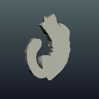 Cat bas-relief - Thumbnail 10