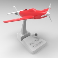 Small Bell-P-39 scall model 3D Printing 235828