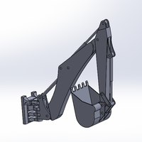 Small Excavator 3D Printing 235829