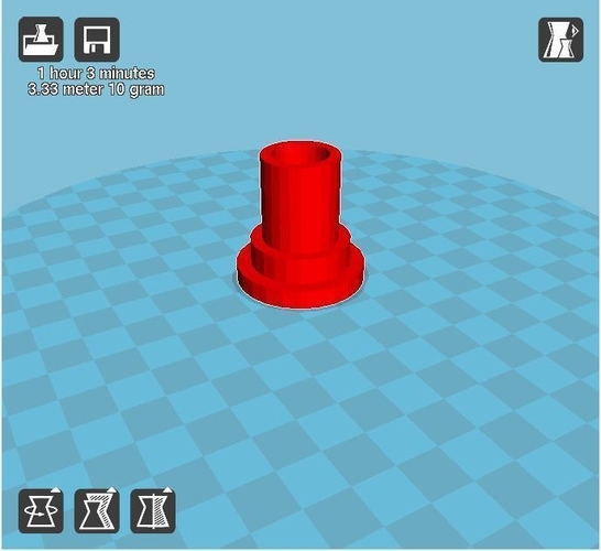 Bell Mixer Wheel Plug 3D Print 235855