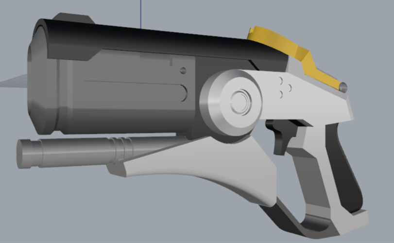 Mercy Gun Overwatch Standard Skin 3D Print 235866