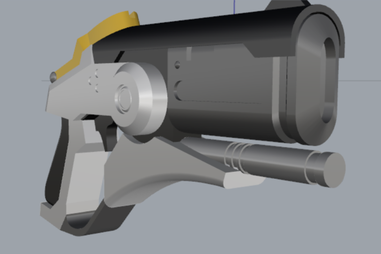 Mercy Gun Overwatch Standard Skin 3D Print 235870