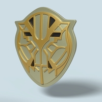 Belt buckle of Dora Milaje from movie Black Panther - Thumbnail 1