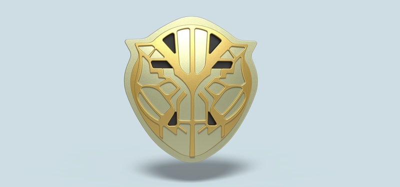 Belt buckle of Dora Milaje from movie Black Panther