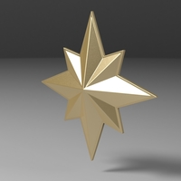 Captain Marvel emblem - Thumbnail 2