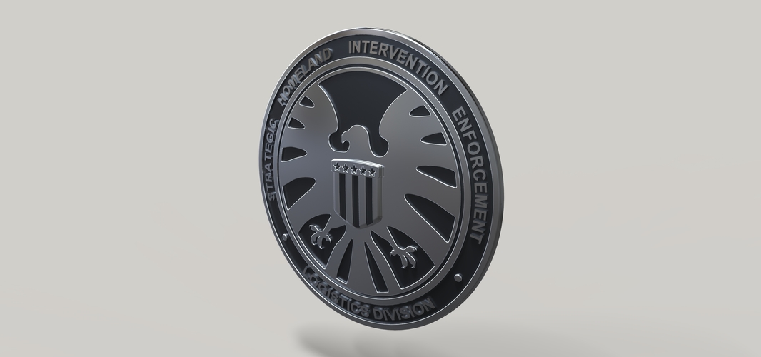 S.H.I.E.L.D. Identification Badge 3D Print 236052